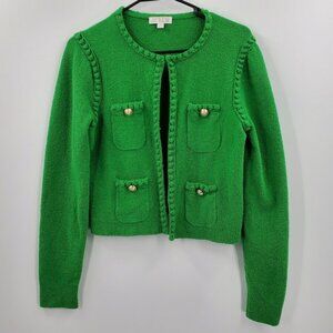 Women's J. Crew Odette Cable Knit Sweater Lady Jacket Women's Size Small